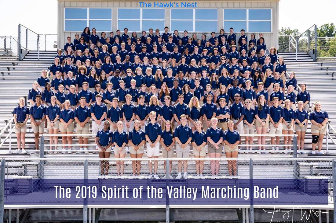 image of 2019 SOTV Band Members